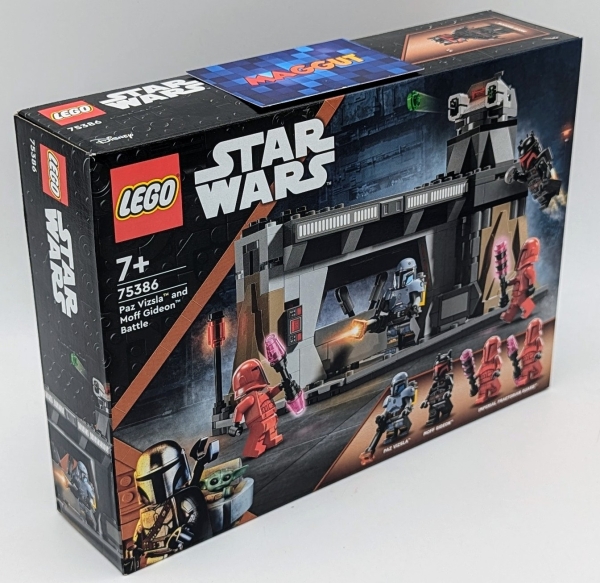 LEGO® Star Wars Duell zwischen Paz Vizsla™ und Moff Gideon™